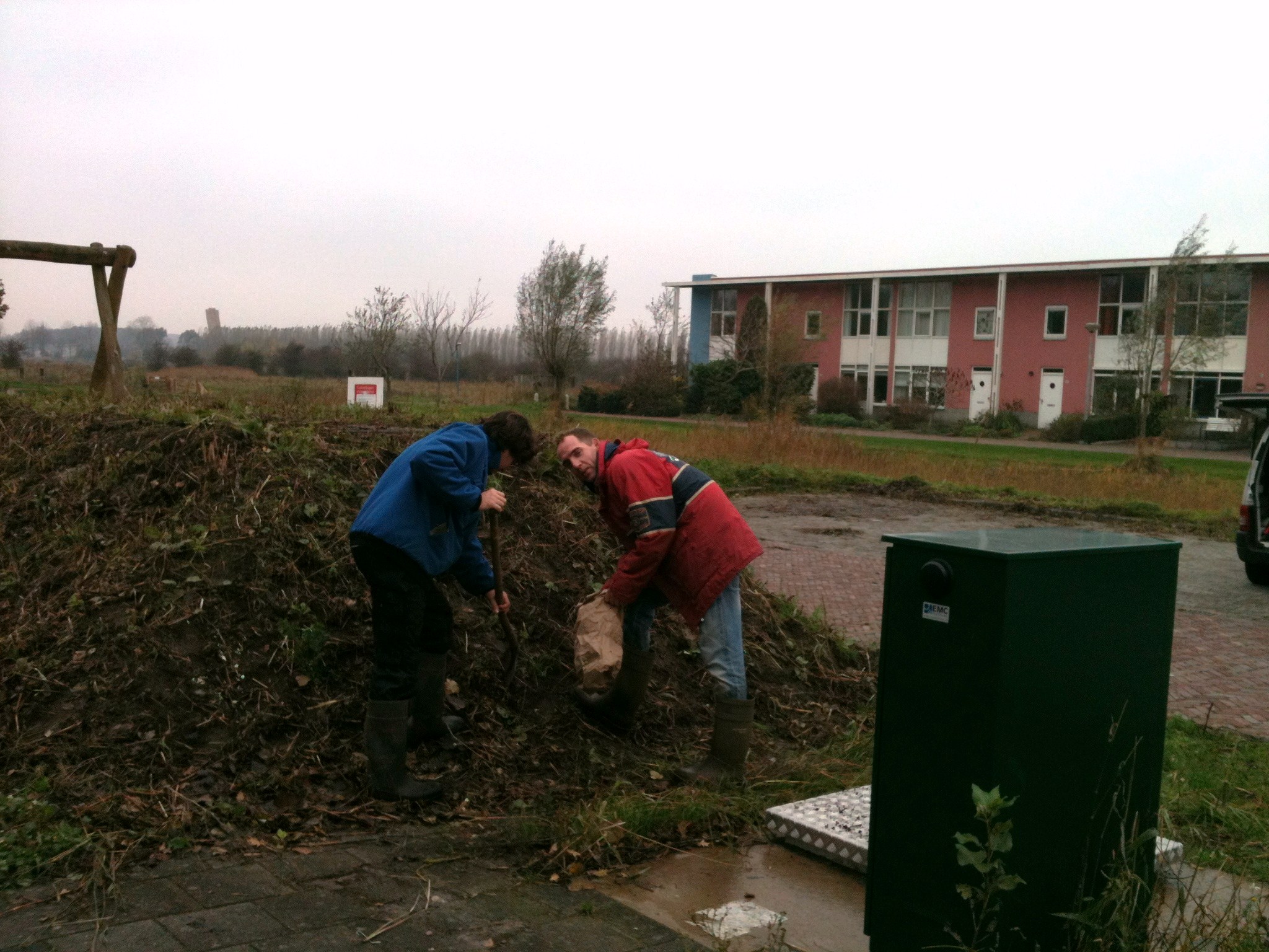 Septic terp Waterland beplant