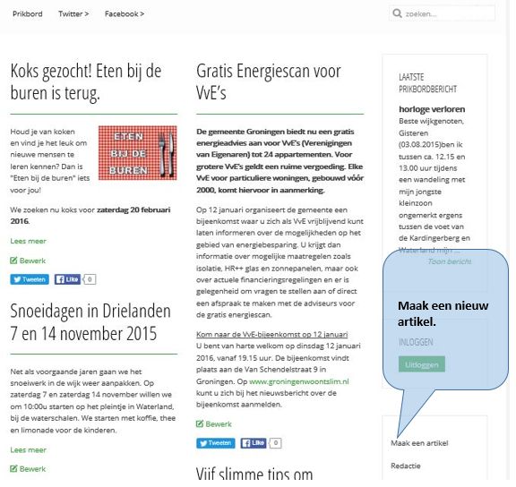 scr 02 nieuw artikel start