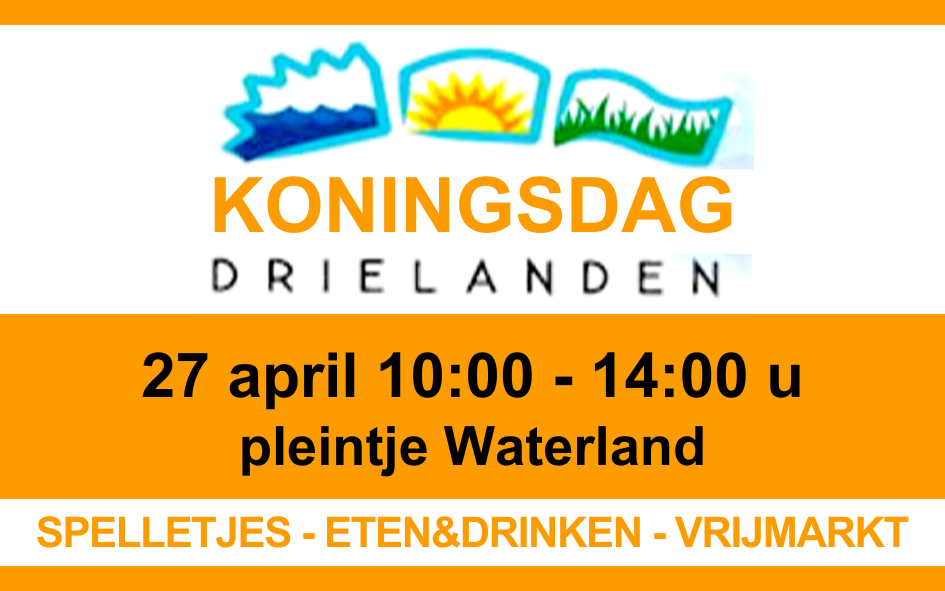 Vier Koningsdag in Drielanden