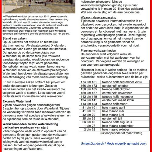 Nieuwsbrief Waterland